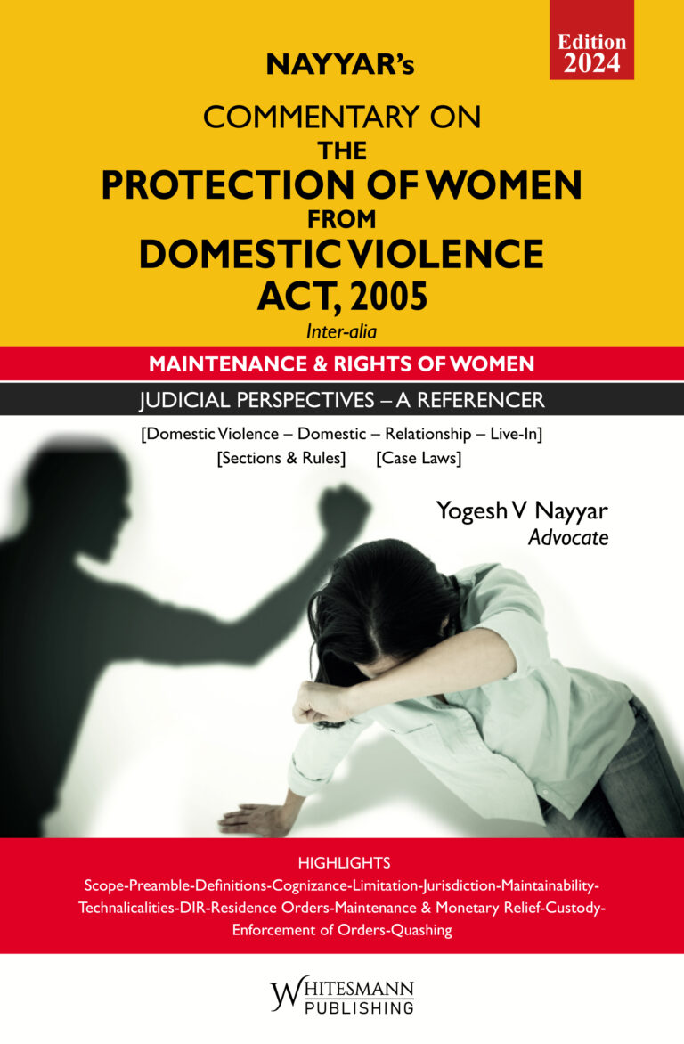 Commentary on The Protection of Women from Domestic Violence Act, 2005 ...