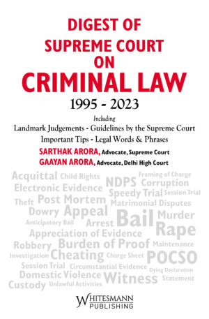 Digest of Supreme Court on Criminal Law
