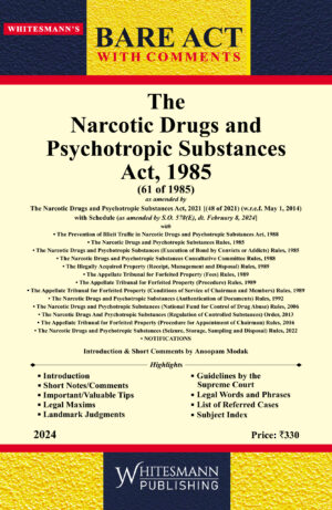 The Narcotic Drugs and Psychotropic Substances Act,1985