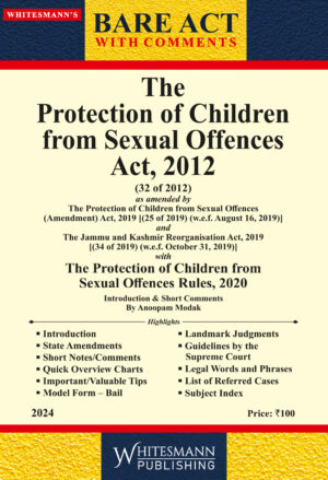 The Protection of Children from Sexual Offences Act,2012