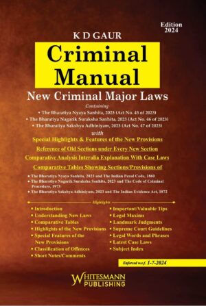 Criminal Manual ( pocket)