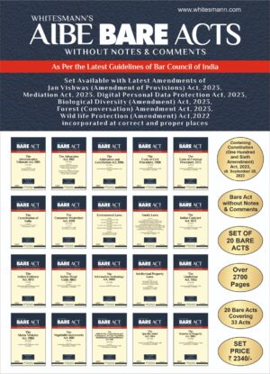AIBE BARE ACTS whitout notes & comments