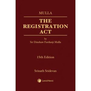 The Registration Act By Mulla