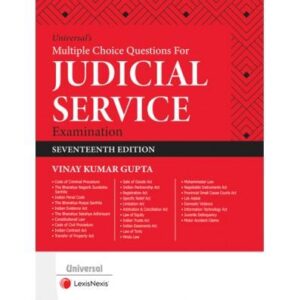 Universal's Multiple Choice Questions for Judicial Service Examination, 17th Eidtion - By  Vinay Kumar Gupta