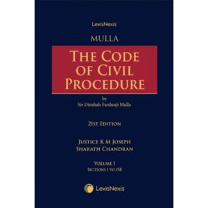 The Code of Civil Procedure(set of 3 vols.) ,21st Edition 2025-byJustice K M Joseph & Sharath Chandran